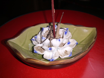 莲花 香灰 檀香
