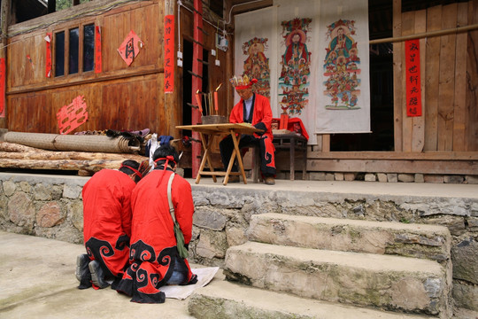 拜师学法