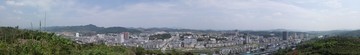 岑巩县城全景