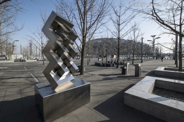 北京奥林匹克公园雕塑 构筑