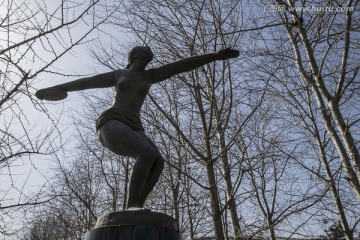 奥林匹克公园雕塑 永恒的运转