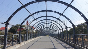 公园景观长廊 拱形长廊