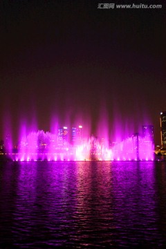 音乐喷泉 南京 玄武湖
