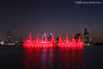 音乐喷泉 南京