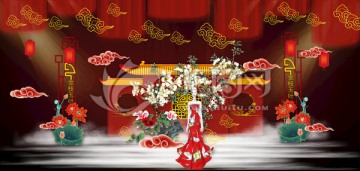 中国风主题婚礼新中式主题婚礼