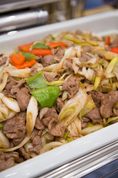 羊肉炒大葱