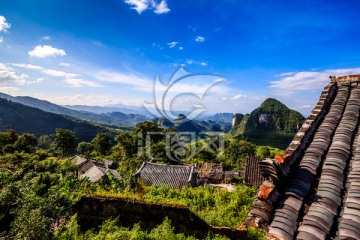 南岗排瑶寨沿途风景