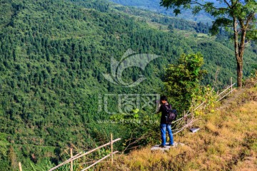 南岗排瑶寨沿途风景