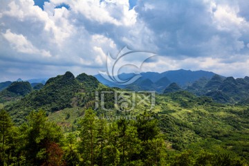 万山朝王自然风景