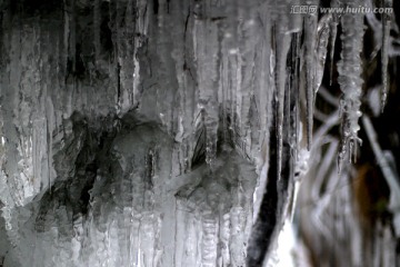 冰挂 冰溜子 雾凇 冰柱