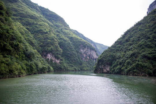 龙鳌河水墨素材