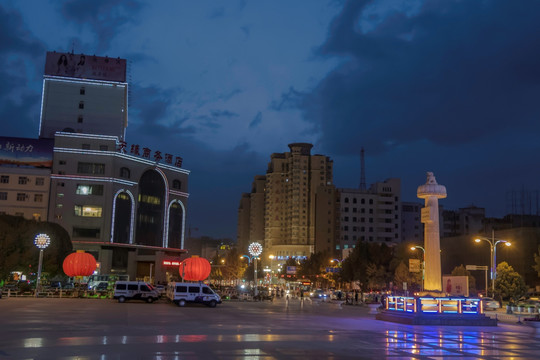 喀什市中心广场