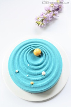 炫彩五重奏生日蛋糕