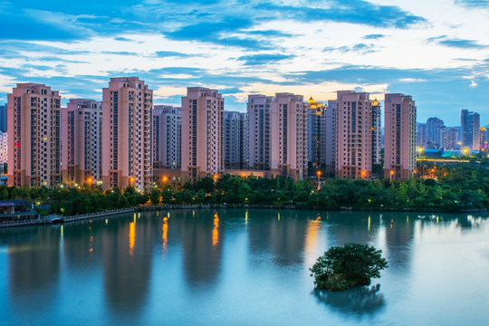 温州建筑夜景