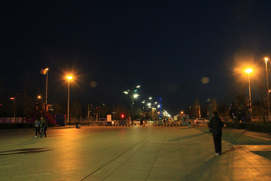 奥林匹克公园夜景