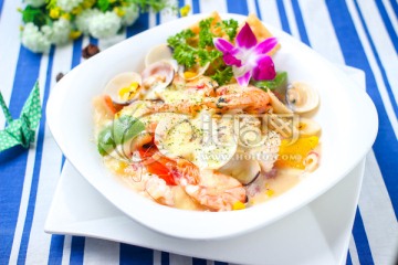 海鲜焗饭