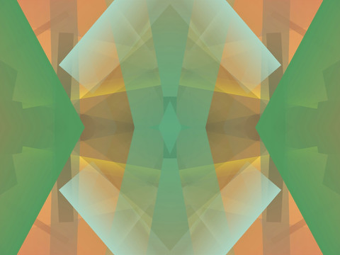 彩色立体拼接几何 抽象高清背景