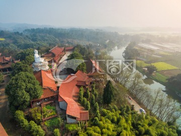 黄龙溪古镇大佛寺