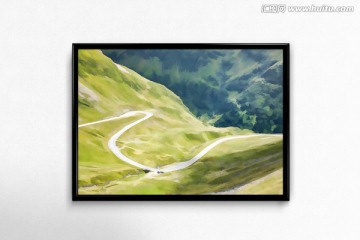 山路挂画未分层
