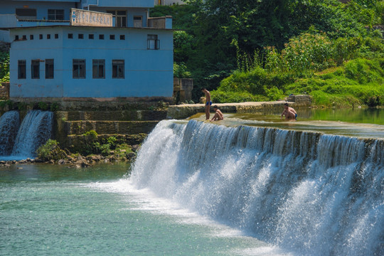 水库河水
