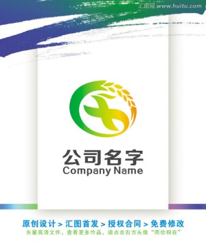 生态农业五谷丰登LOGO