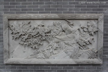 北京 大栅栏 雕塑 浮雕 石刻