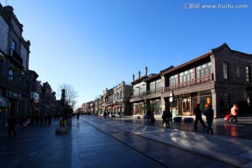 北京 大栅栏 商业街 步行街