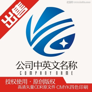 KC科技通信logo标志