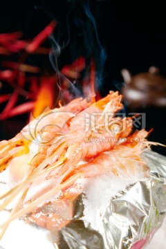 火焰盐焗虾