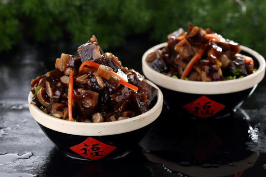 老济南肉皮咸菜