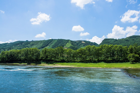 夏日漓江风光