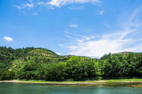 夏日漓江风光