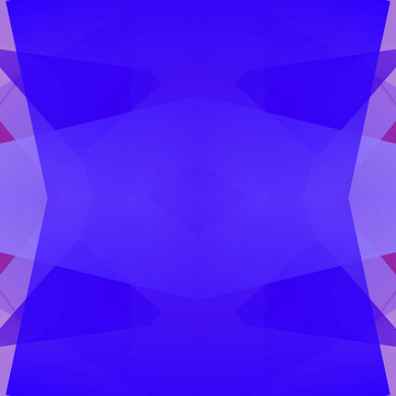 蓝色立体几何拼接抽象高清背景