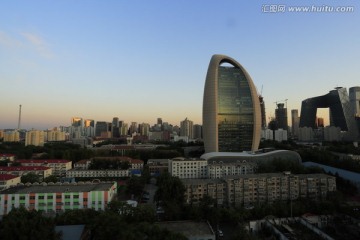 人民日报社 北京CBD建筑