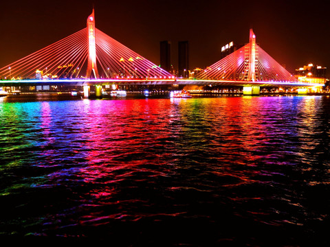 珠江夜景大桥