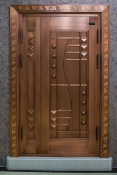 铜门 金属门设计