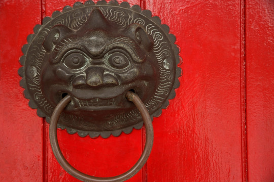 中国的门环装饰