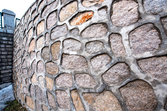 石墙纹理素材 文化石墙 乱石墙