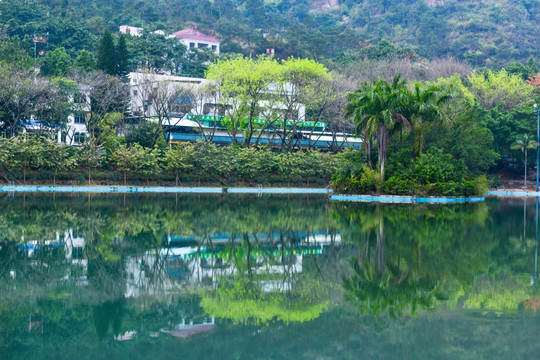 青山绿水自然景观