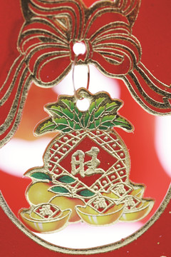 中国农历新年装饰品