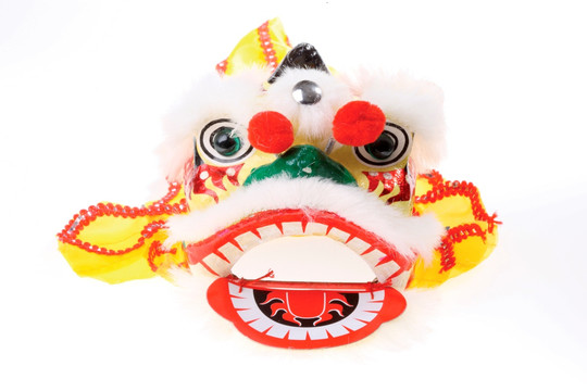 中国传统装饰舞狮头