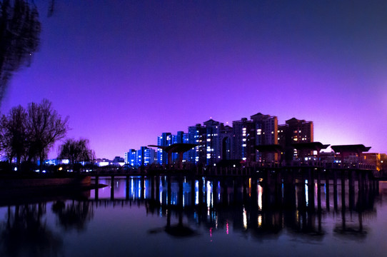 城市 夜景