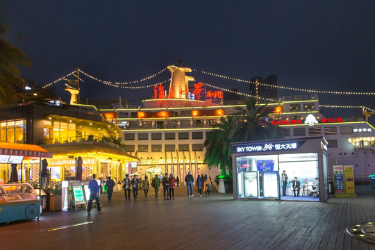 深圳海上世界夜景