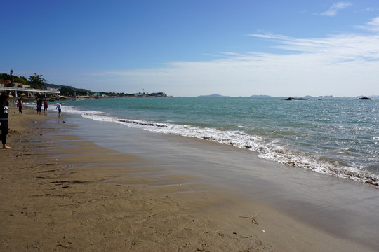 厦门 蓝天 海滩