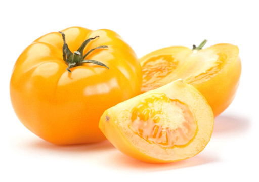 黄西红柿高清白底图不分层