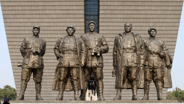 渡江战役纪念馆 雕塑