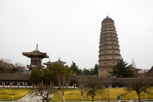 法门寺 大圣真身宝塔