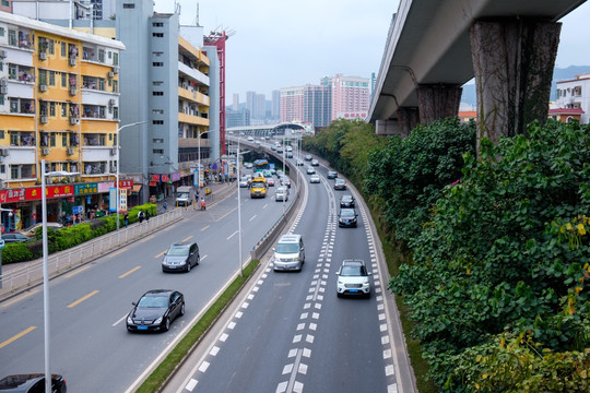 城市交通 高架