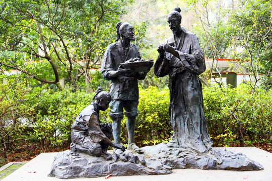 雕塑 公园 光启公园 上海