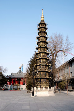 寺院塔